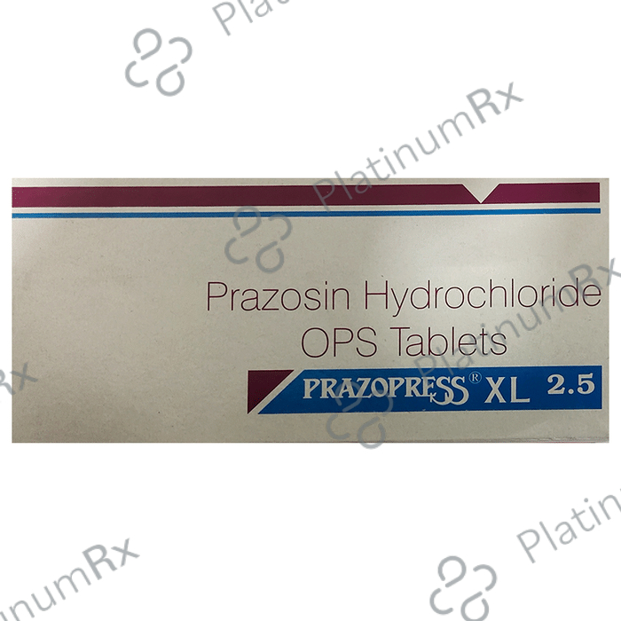 Prazopress XL 2.5mg Tablet OPS 30s