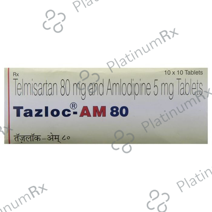 Tazloc AM 80 5/80mg Tablet 10s