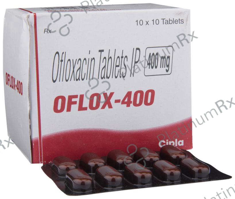 Oflox 400mg Tablet 10s