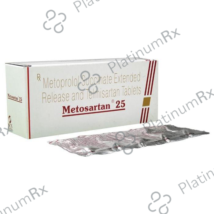 Metosartan 25/40mg Tablet 10s