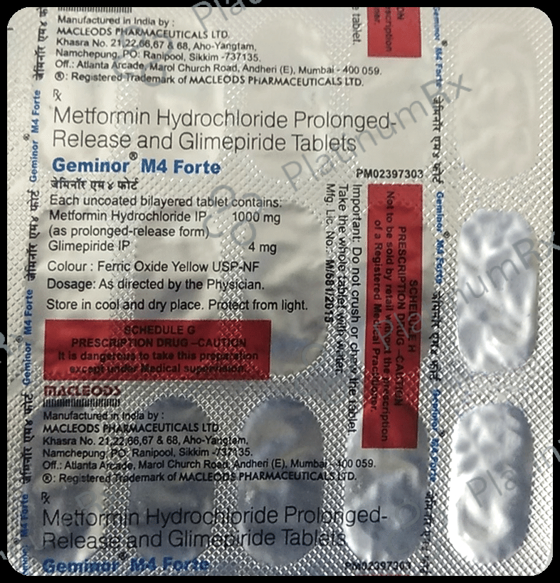 Geminor M 4 Forte Tablet PR