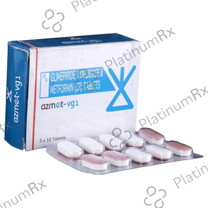 Azmet-VG 1 Tablet SR