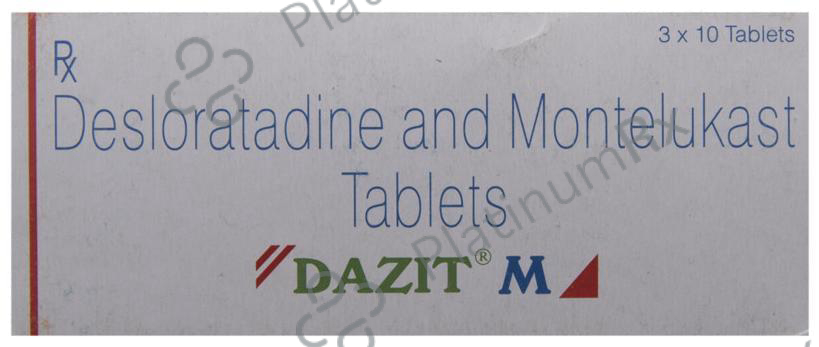 Dazit M 5/10mg Tablet 10s