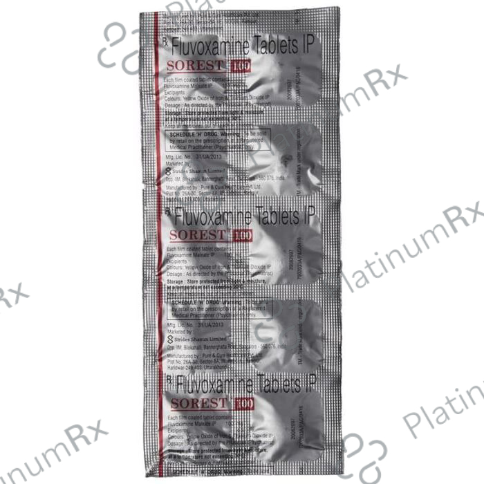 Sorest 100mg Tablet 10s