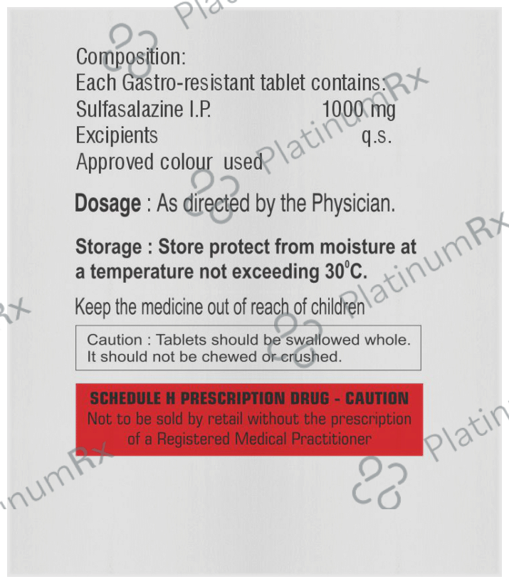 Sulfawise 1000mg Tablet