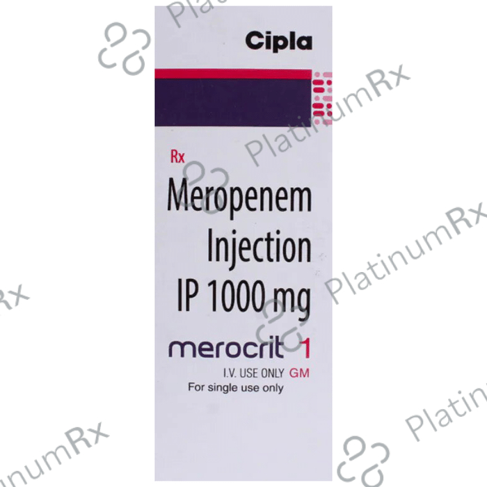 Merocrit 1gm Injection 1gm