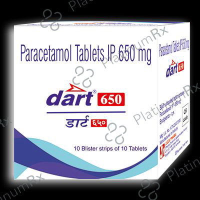 Dart 650mg Tablet 10s
