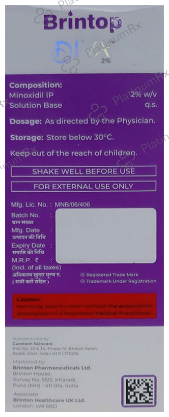 Brintop Diva 2% Topical Solution