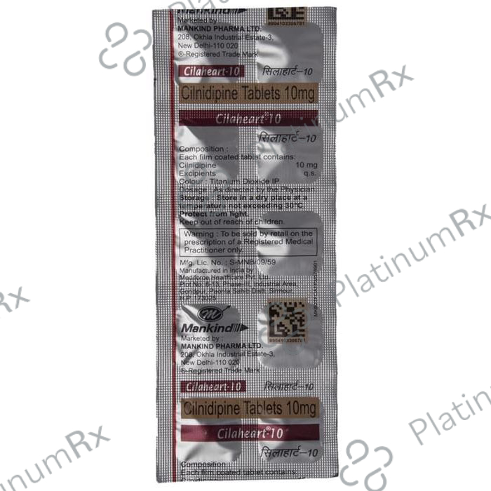 Cilaheart 10 Tablet 10 Tablet
