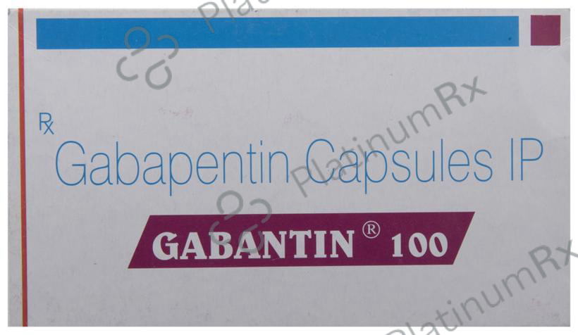 Gabantin 100mg Capsule 10s