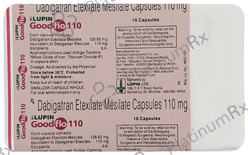 Goodflo 110mg Capsule 10s