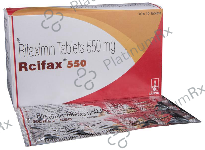 Rcifax 550mg Tablet 10s
