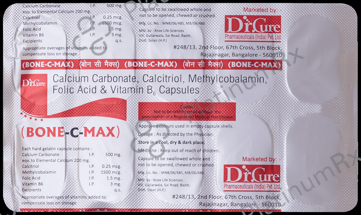 Bone C Max Capsule 10s