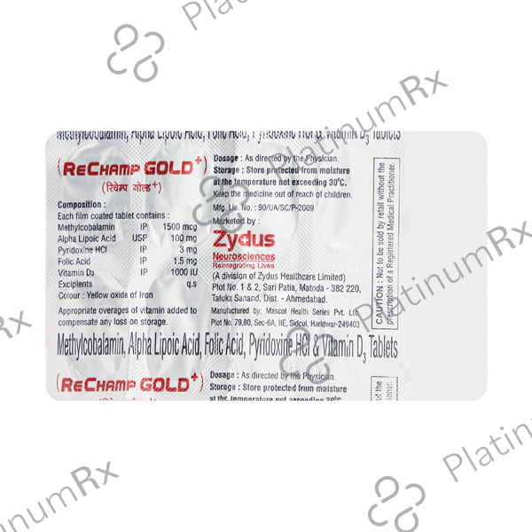 Rechamp Gold Tablet 10s