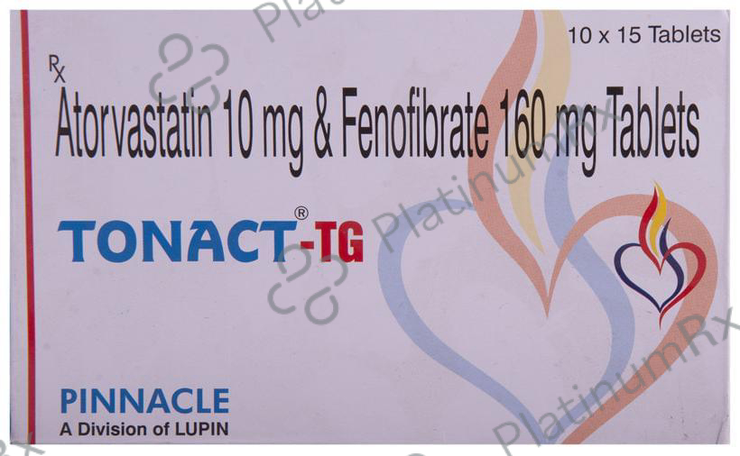 Tonact TG 10/160mg Tablet 15s