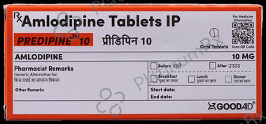 Predipine 10 Tablet