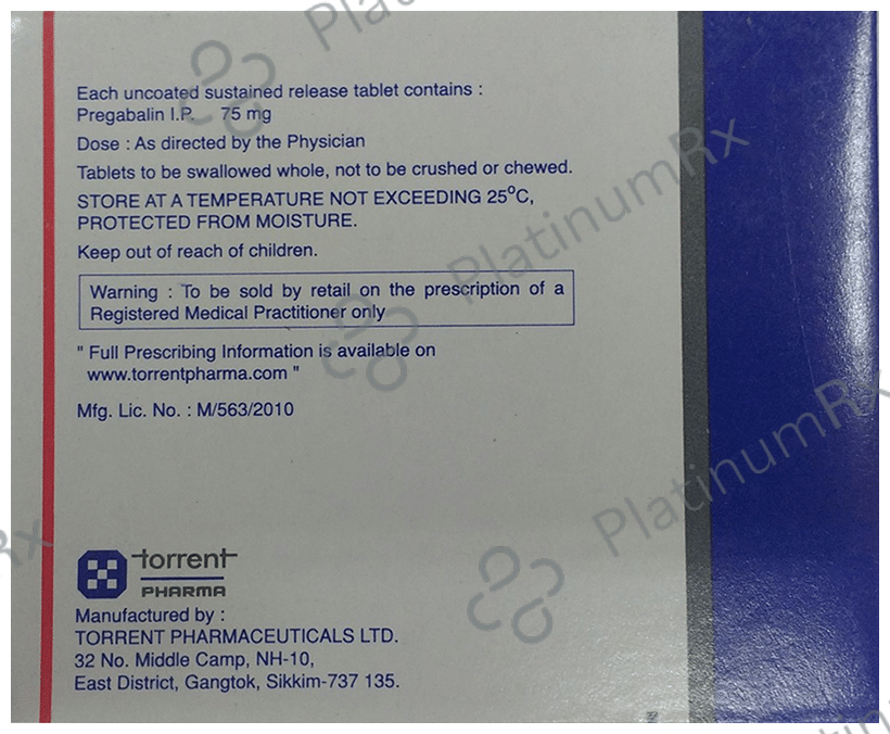Pregeb OD 75 Tablet