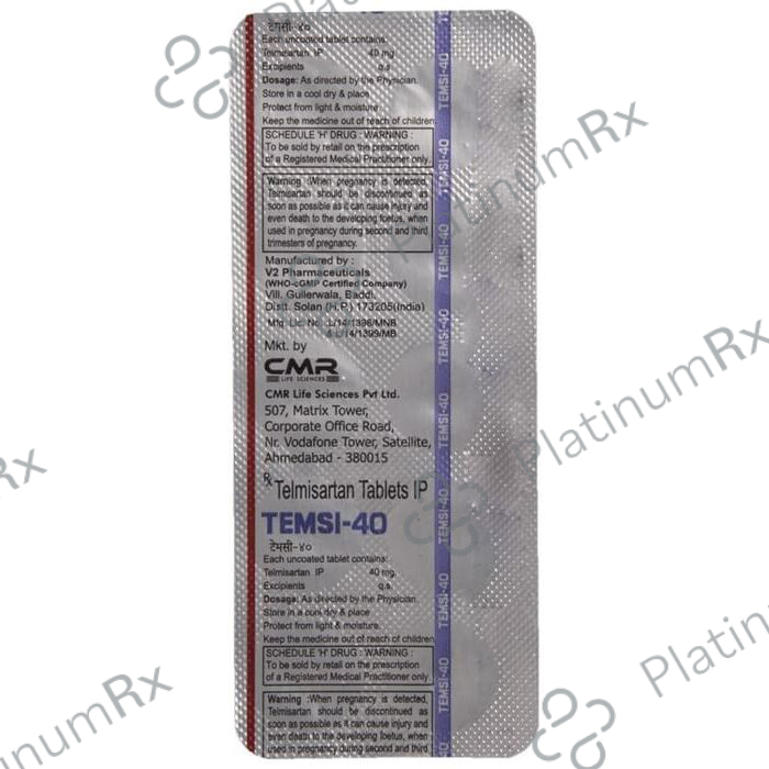 Temsi 40 Tablet 10 Tablet