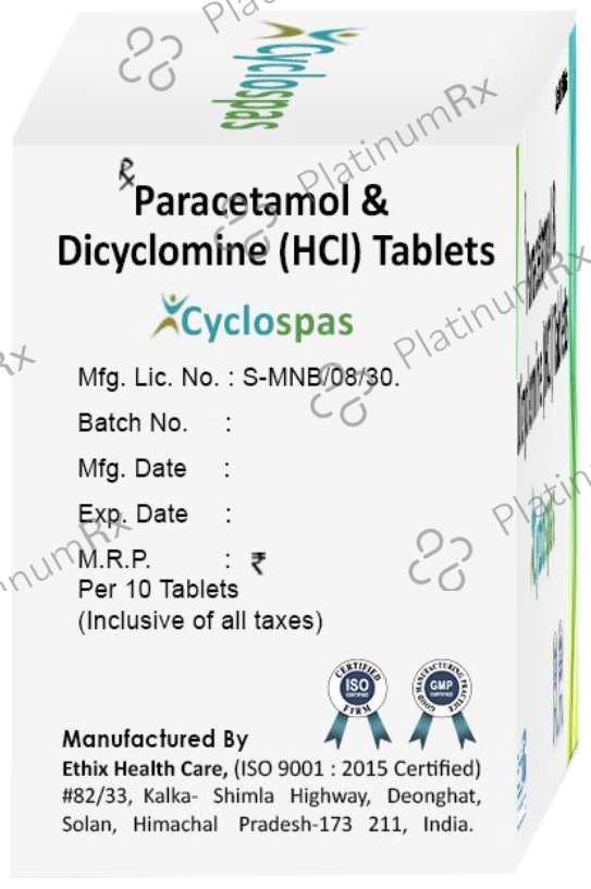 Cyclospas Tablet