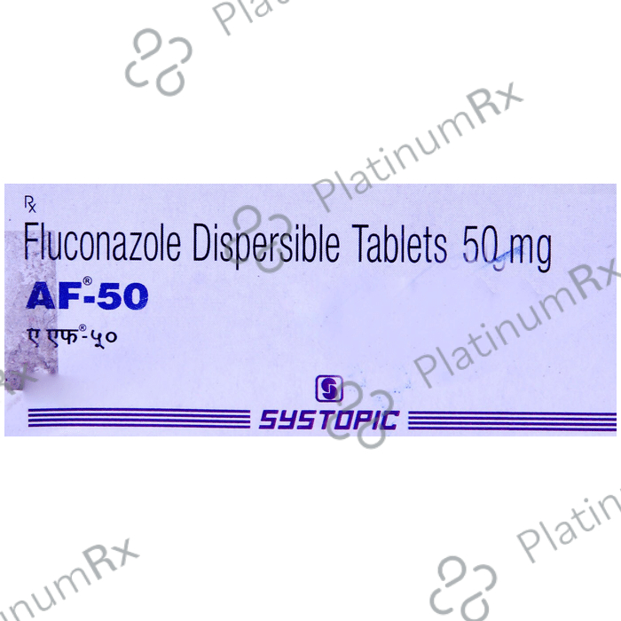AF 50mg Tablet DT 4s