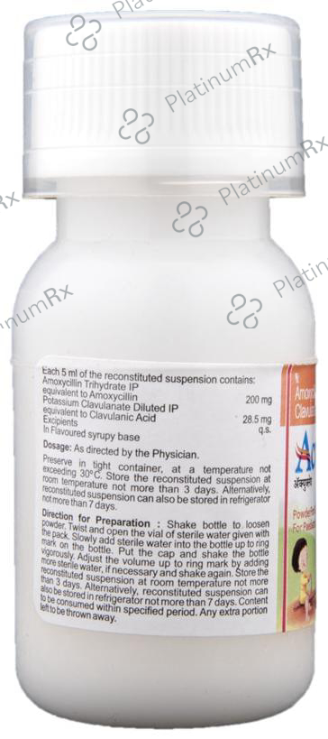 Acuclav 228.5mg Dry Syrup