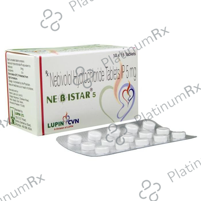 Nebistar 5mg Tablet 15s