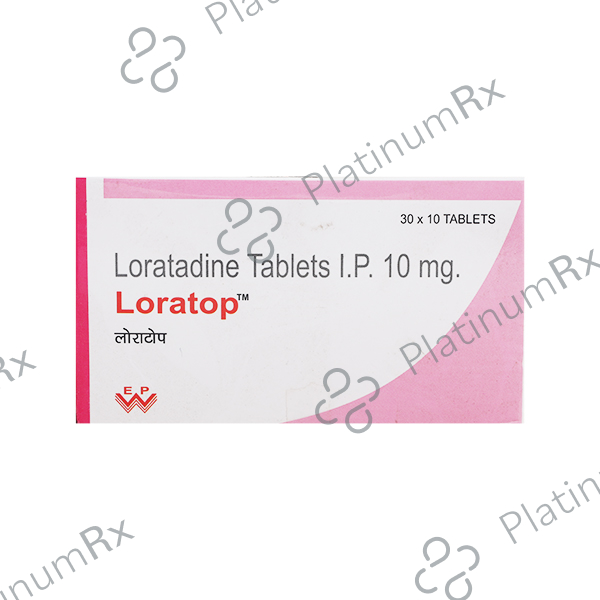 Loratop 10mg Tablet 10s