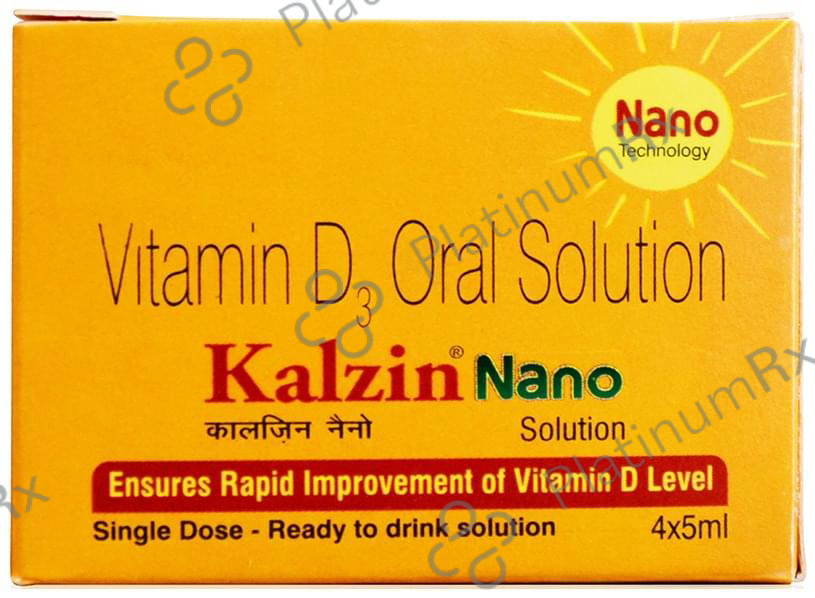 Kalzin Nano Oral Solution (Each 5ml) Sugar Free