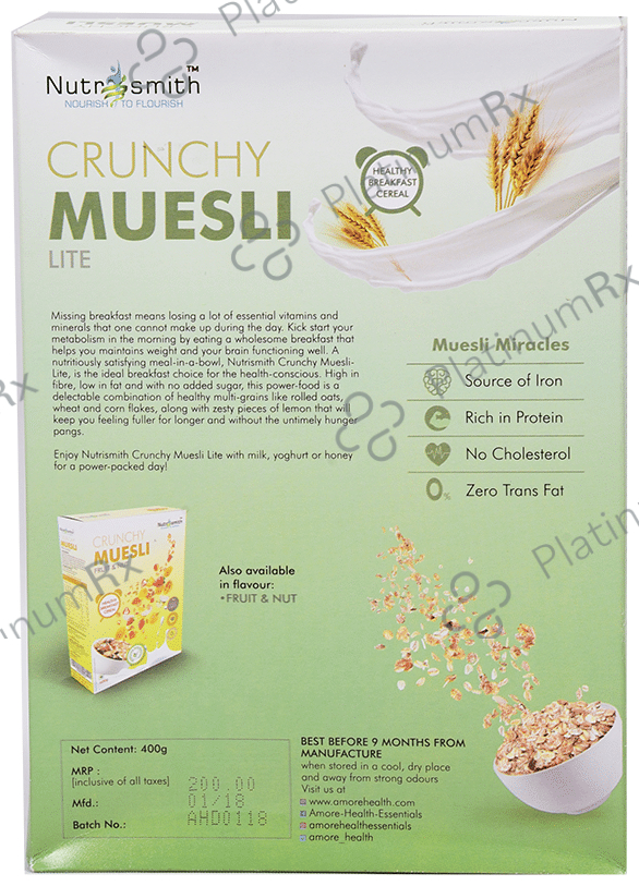 Amore Crunchy Muesli - Lite