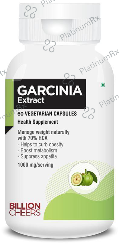 Billion Cheers Garcinia Extract Vegetarian Capsules