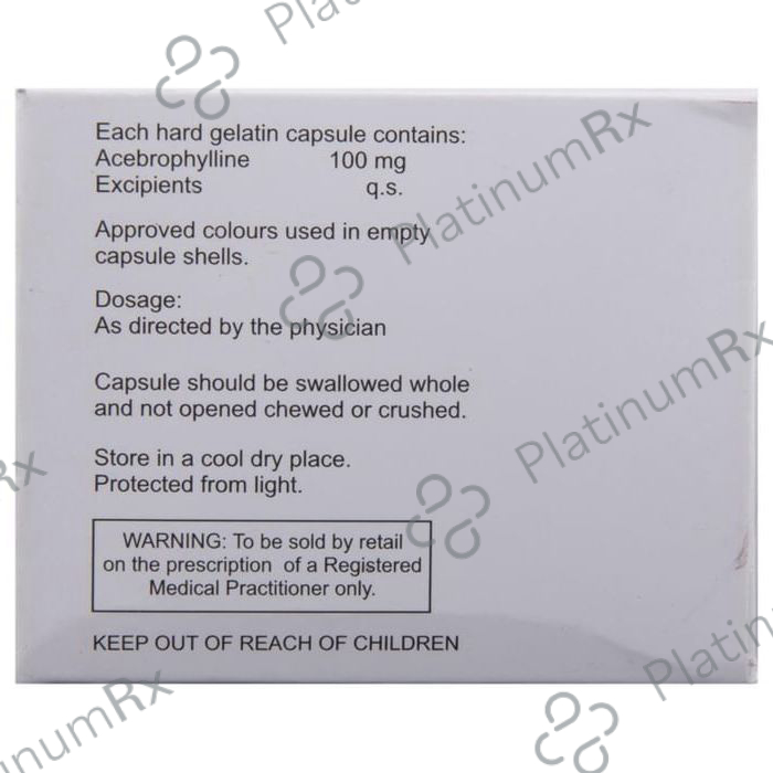 Macphylline 100mg Capsule 10s