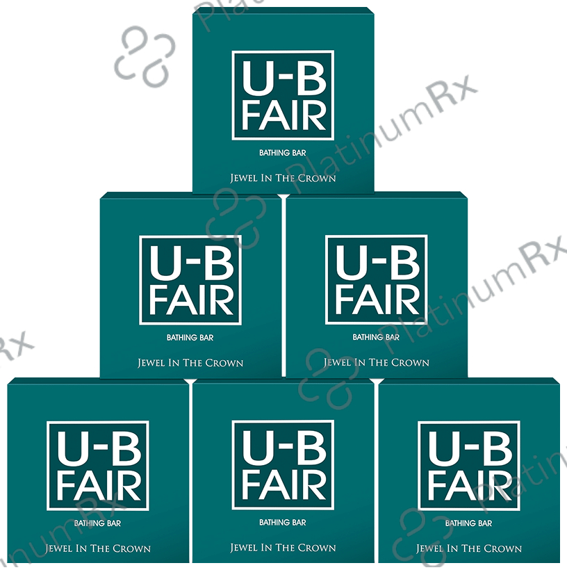 U-B Fair Bathing Bar (150gm Each) 6 units