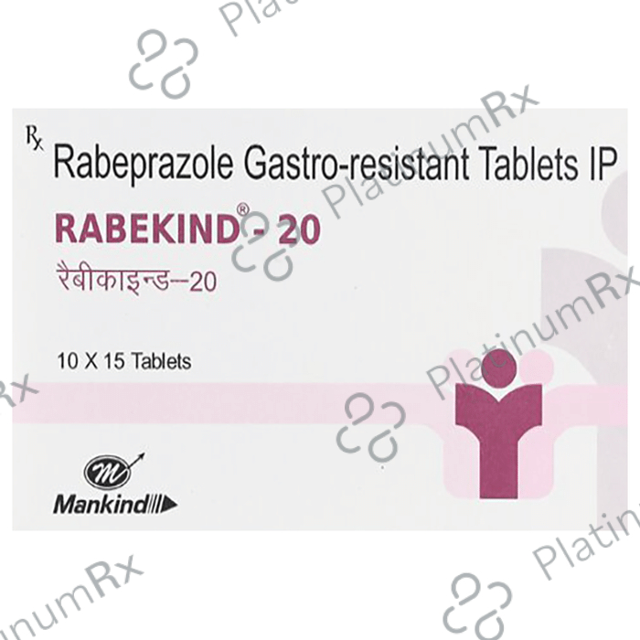 Rabekind 20mg Tablet 15s