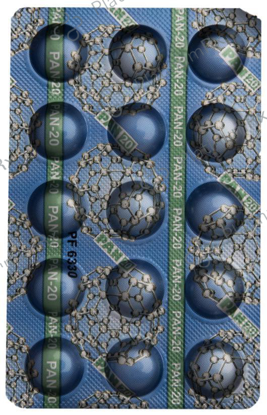 PAN 20mg Tablet 15s