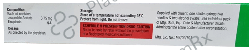 Eurolide 3.75mg Depot Injection
