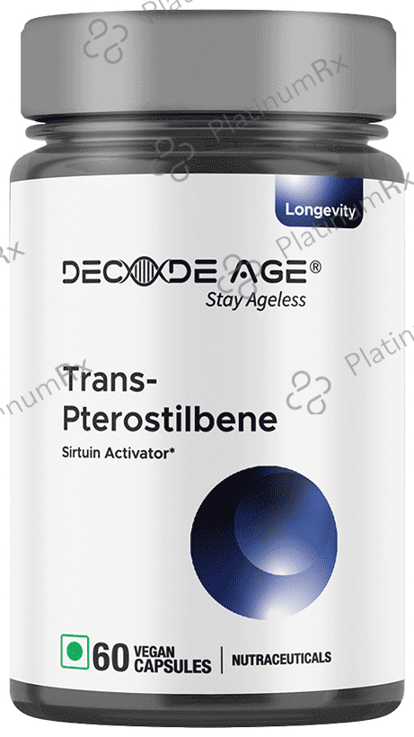 Decode Age Trans Pterostilbene Vegan Capsule