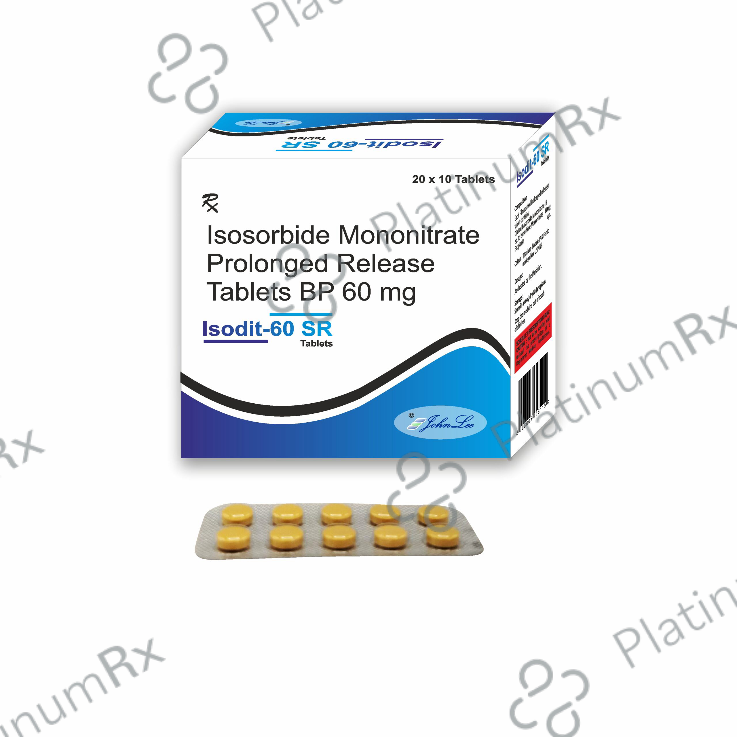 Isodit 60mg Tablet SR 10s