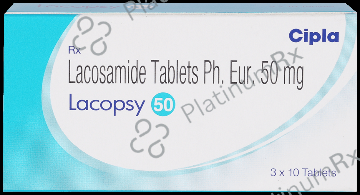 Lacopsy 50mg Tablet 10s