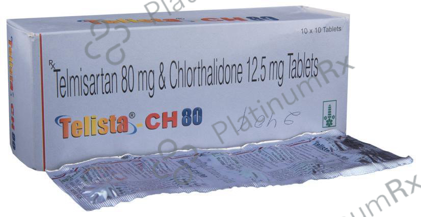 Telista CH 12.5/80mg Tablet 10s