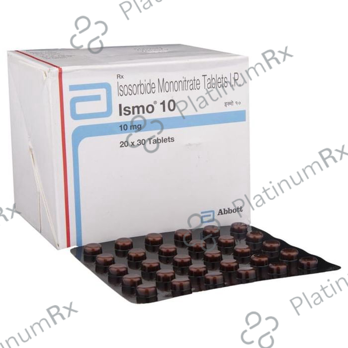 Ismo 10mg Tablet 30s