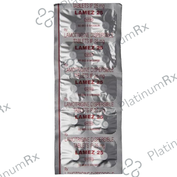 Lamez 25mg Tablet DT 10s