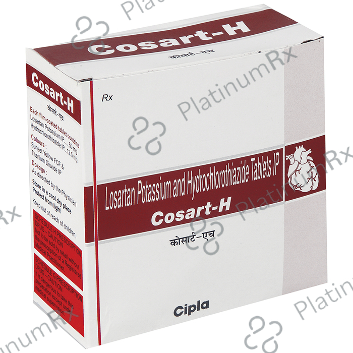 Cosart H 50/12.5mg Tab 10s