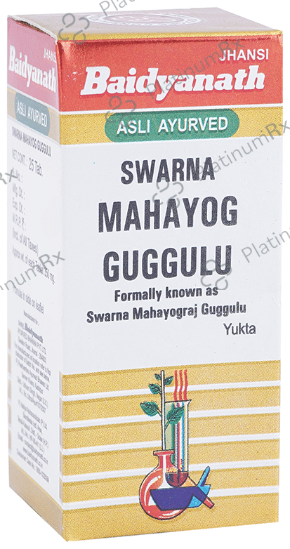 Baidyanath (Jhansi) Swarna Mahayog Guggulu 25 tablets