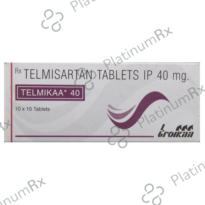Telmikaa 40mg Tablet 10s
