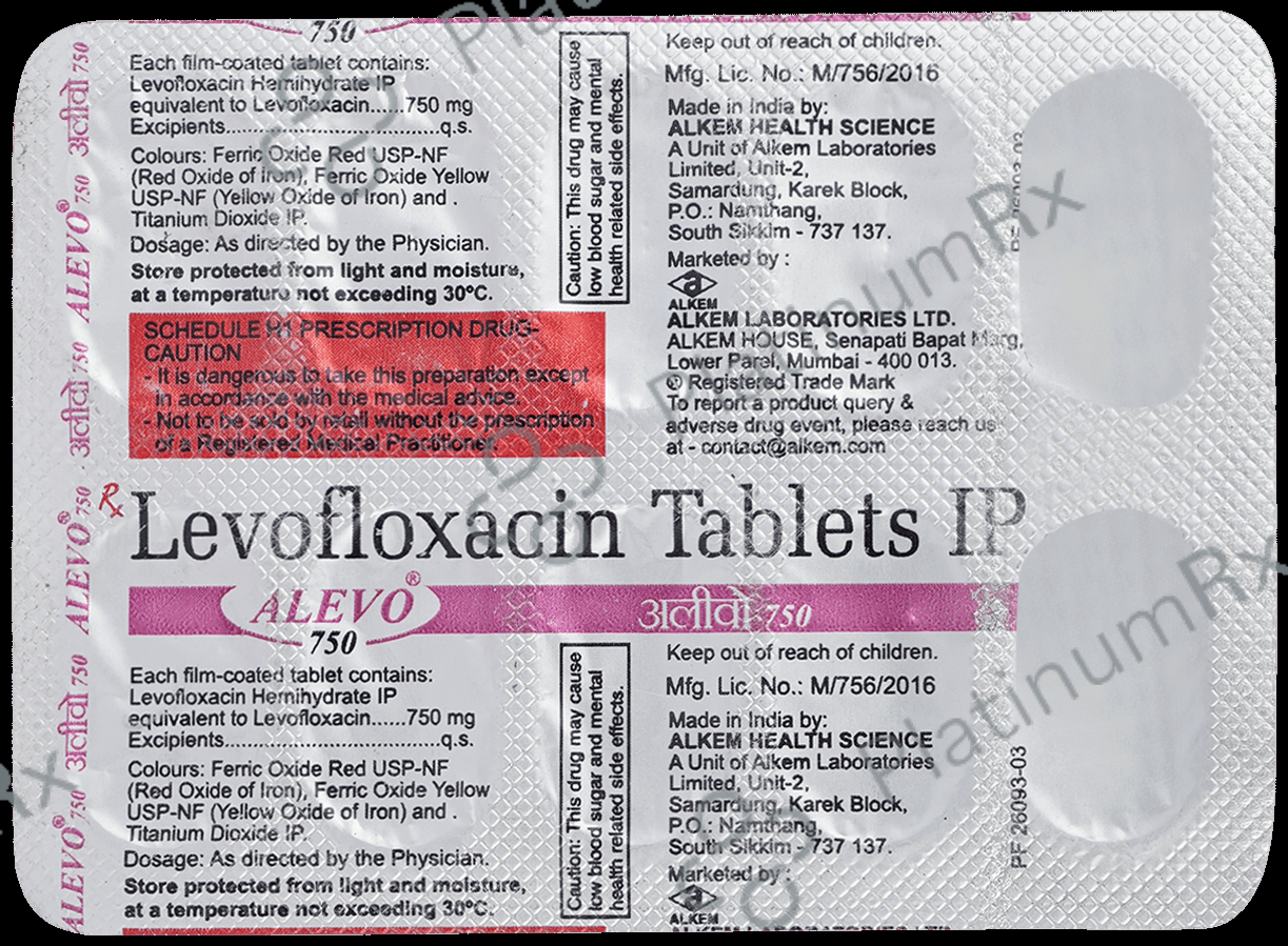 Alevo 750 Tablet