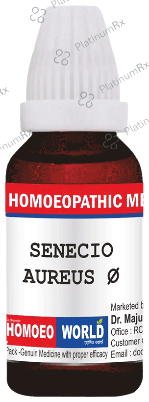 Boericke Senecio Aureus Mother Tincture (30ml Each) Q