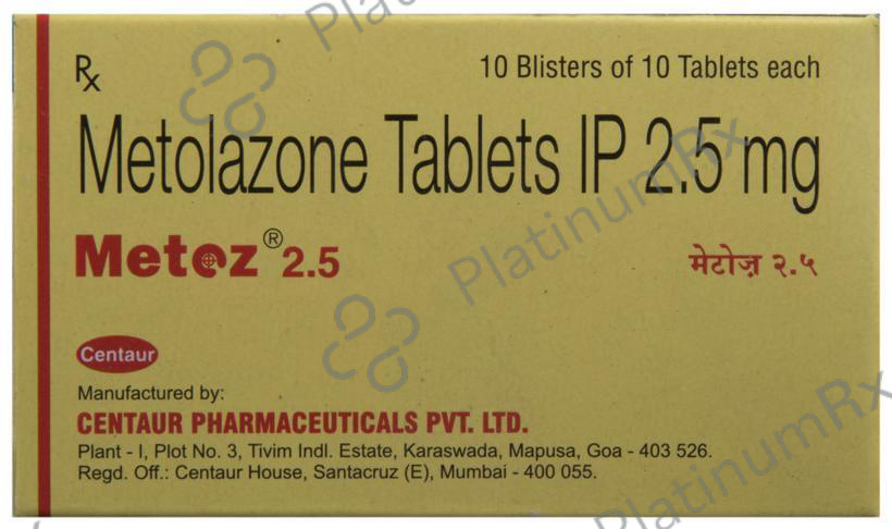 Metoz 2.5mg Tablet 10s