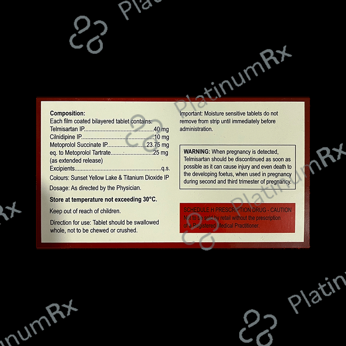 Tsart MCL 10/23.75/40mg Tablet ER 10s