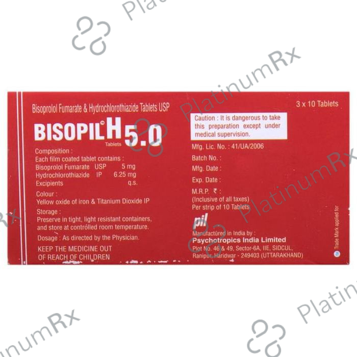 Bisopil H 5 Tablet