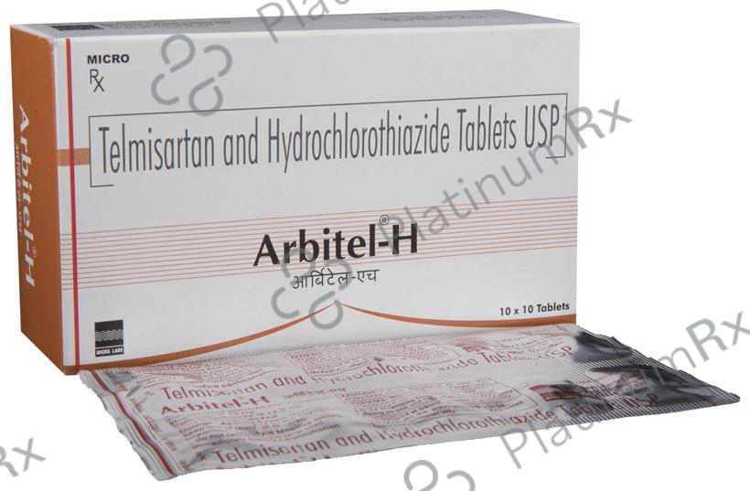 Arbitel H 12.5/40mg Tablet 10s